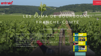 Une carte interactive pour situer toutes les cuma de Bourgogne Franche-Comté