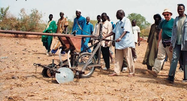 semis direct semoir à disque incliné AFDI