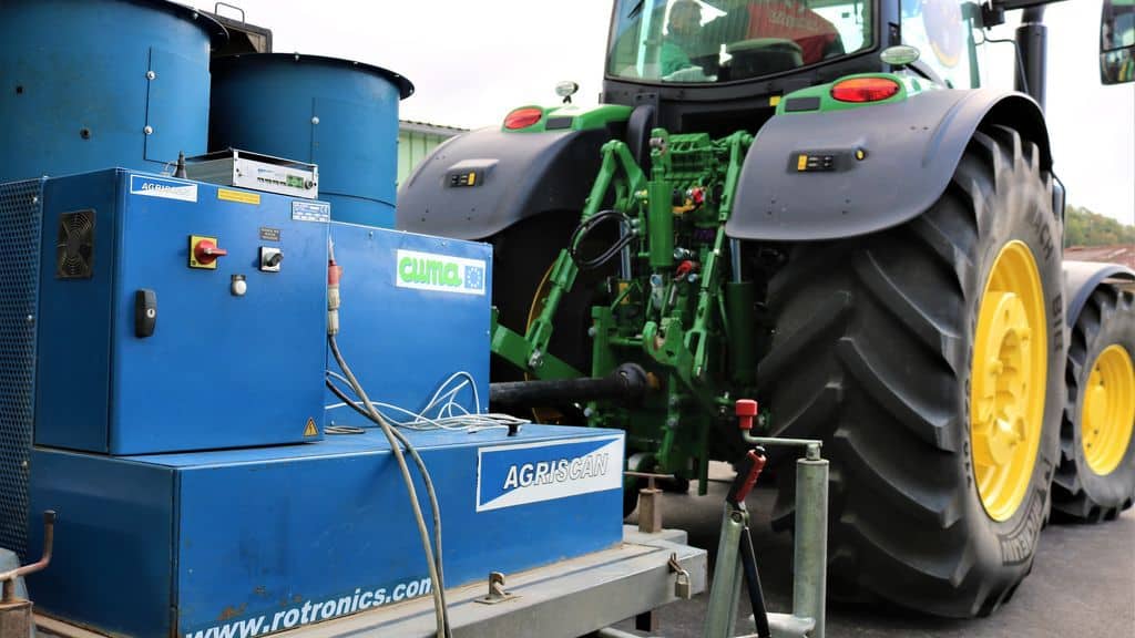 Banc D Essai Moteur 716 Tracteurs Passes Au Crible Dans Le Nord Est