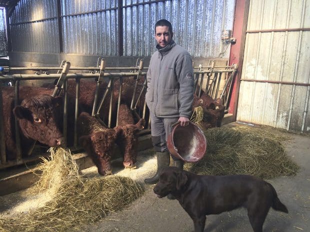 Julien Bayot chantiers melangeuse alimentation allier