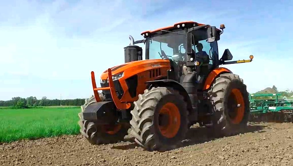 Maquette De Tracteur Agricole Kubota M Series En Boîte Neuve
