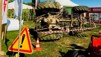 Accident de tracteur sur Innov’agri 2019