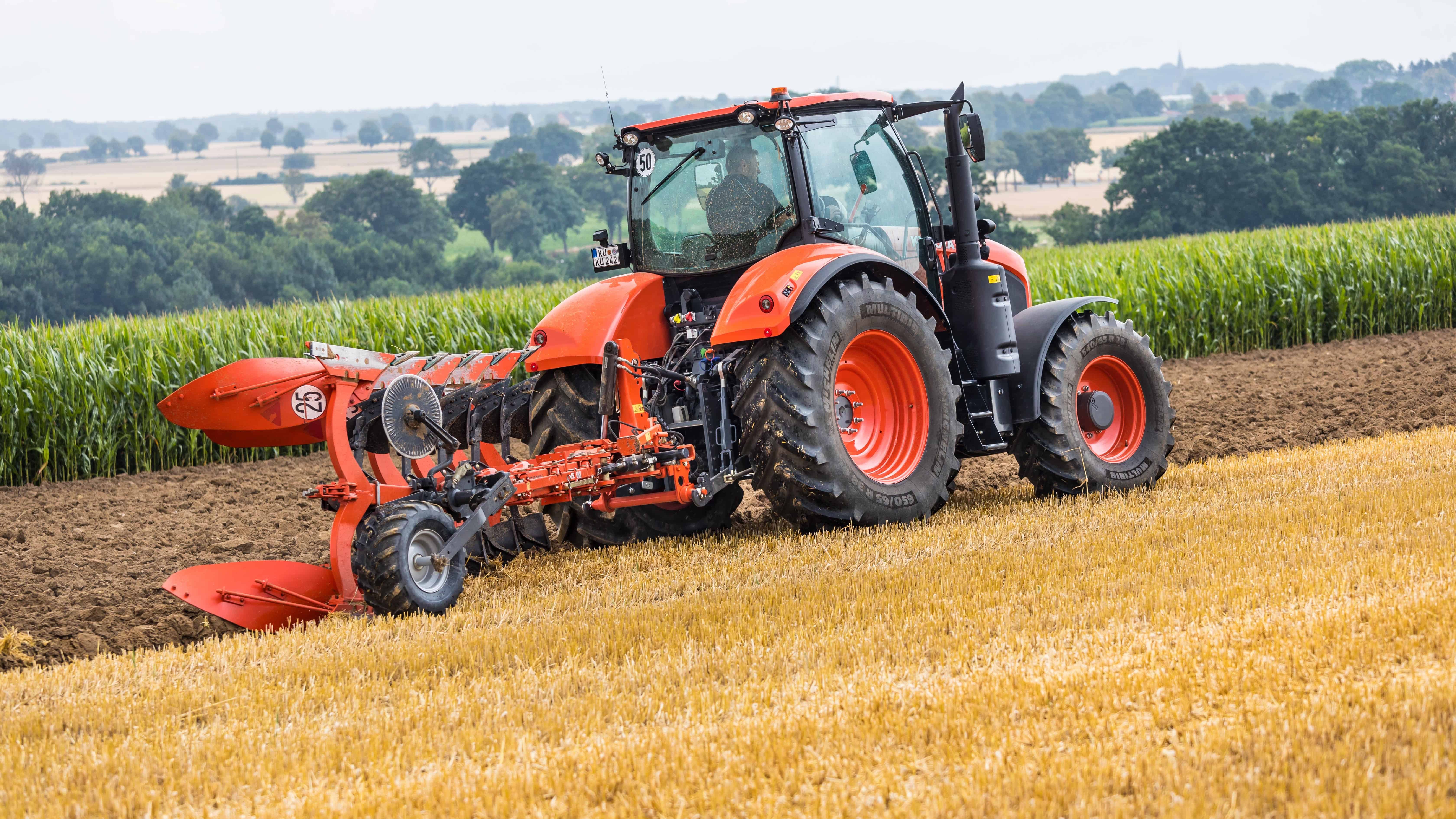 nouveau tracteur kubota M7003