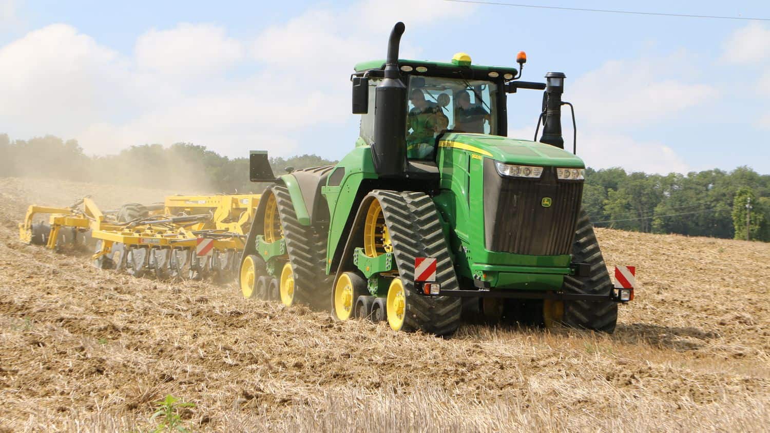 John Deere 9620RX un tracteur à chenilles de 670 ch