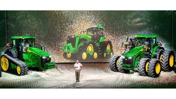 John Deere 8R, 8RT et 8RX: premières infos avant Agritechnica