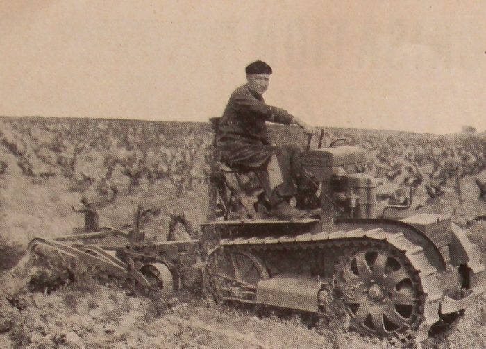 tracteur vigneron bernard