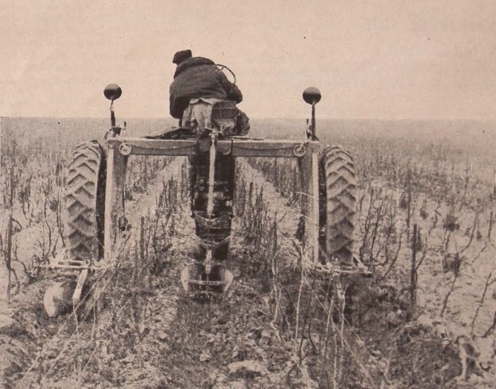 tracteur enjambeur Ballu