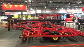 Un outil Väderstad de 14m à Agritechnica