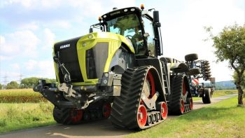 Un Xerion à chenilles à Agritechnica !