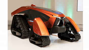Kubota X tractor, un concept autonome et électrique