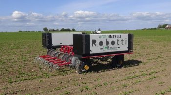 Essai robot agricole Robotti : 70% d’herbicides en moins