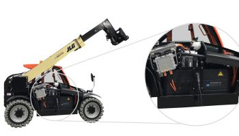 Un chargeur télescopique électrique de 108ch