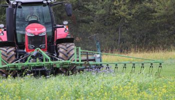 Une barre d’effarouchement pour sauver le gibier