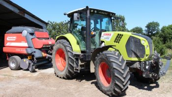 Tracteur en cuma: simple comme un coup de fil