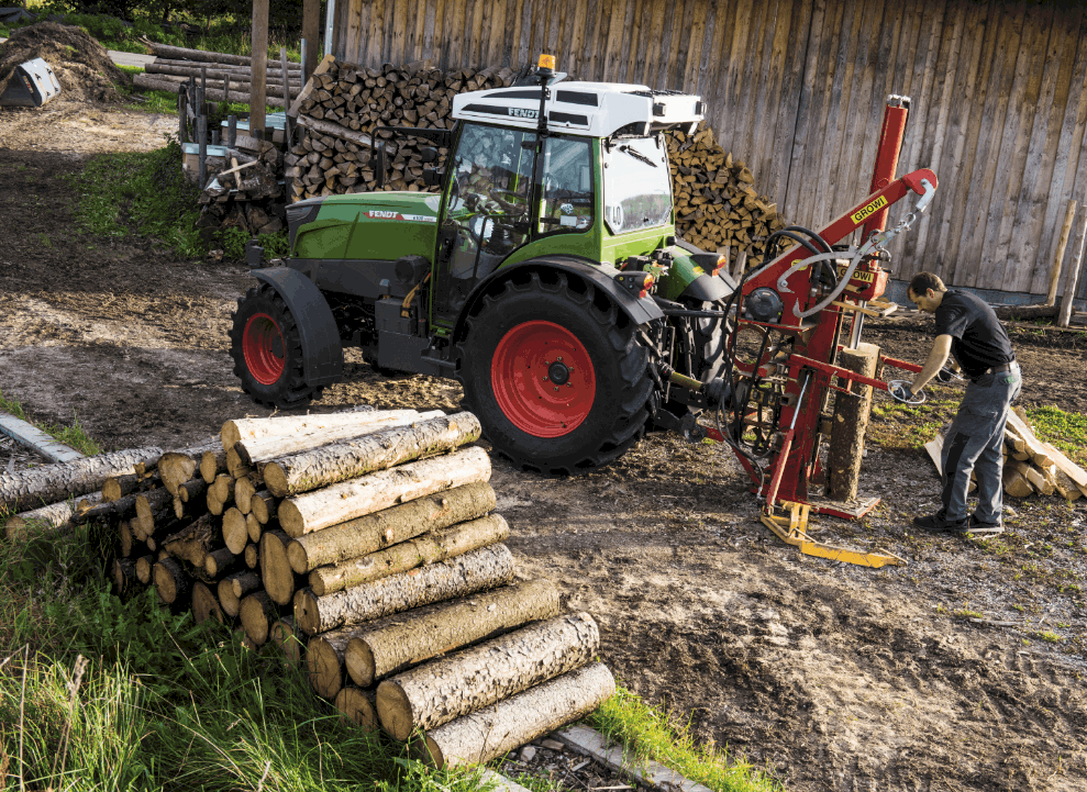 bois fendt electrique E 100 Vario