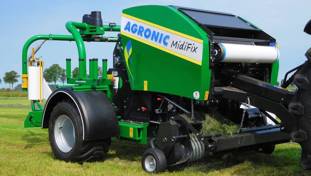Bruder 02122 – Enrubanneuse Avec Balle Ronde – Jouet Agricole, Neuf