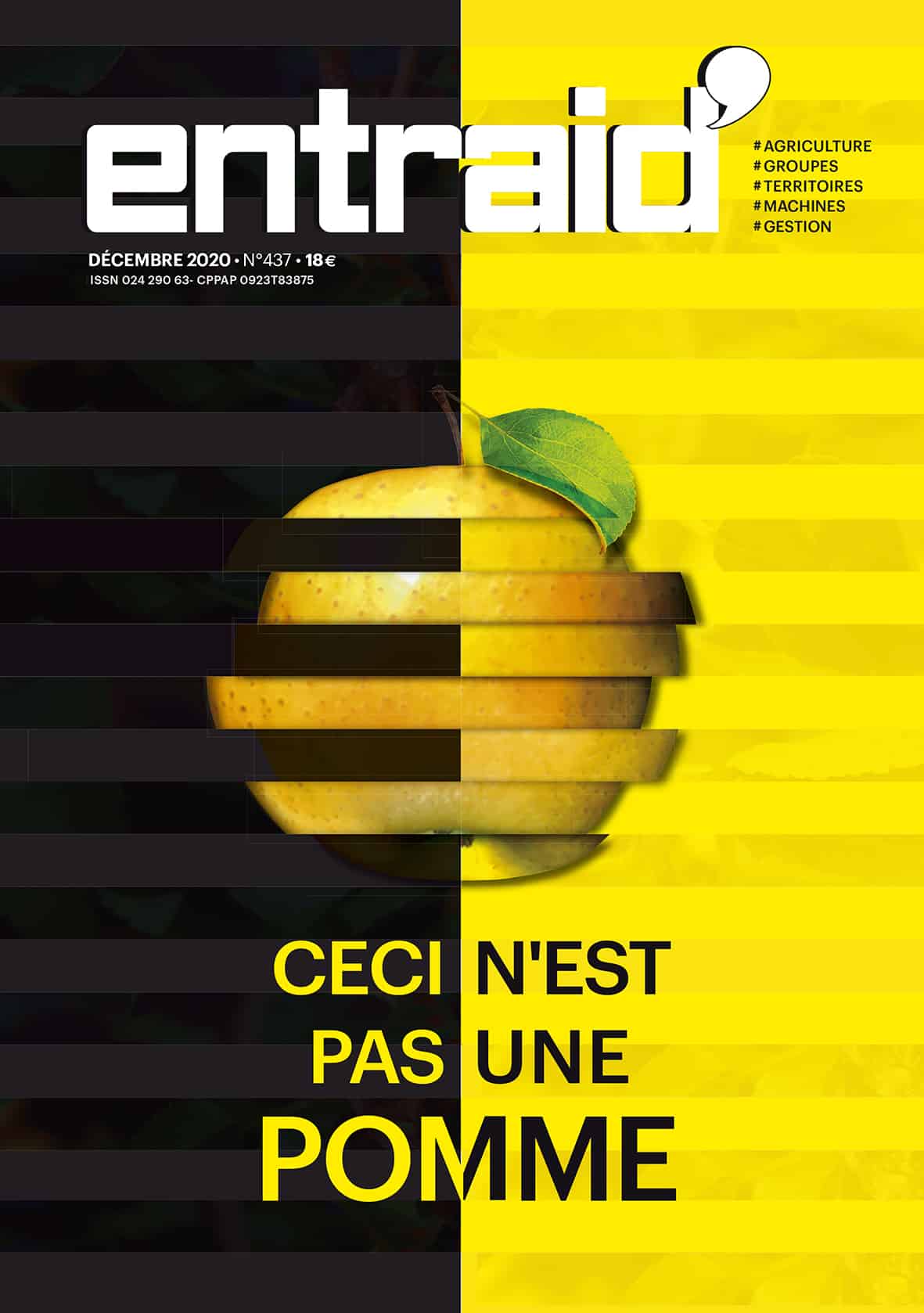 Couverture du magazine Entraid de décembre 2020