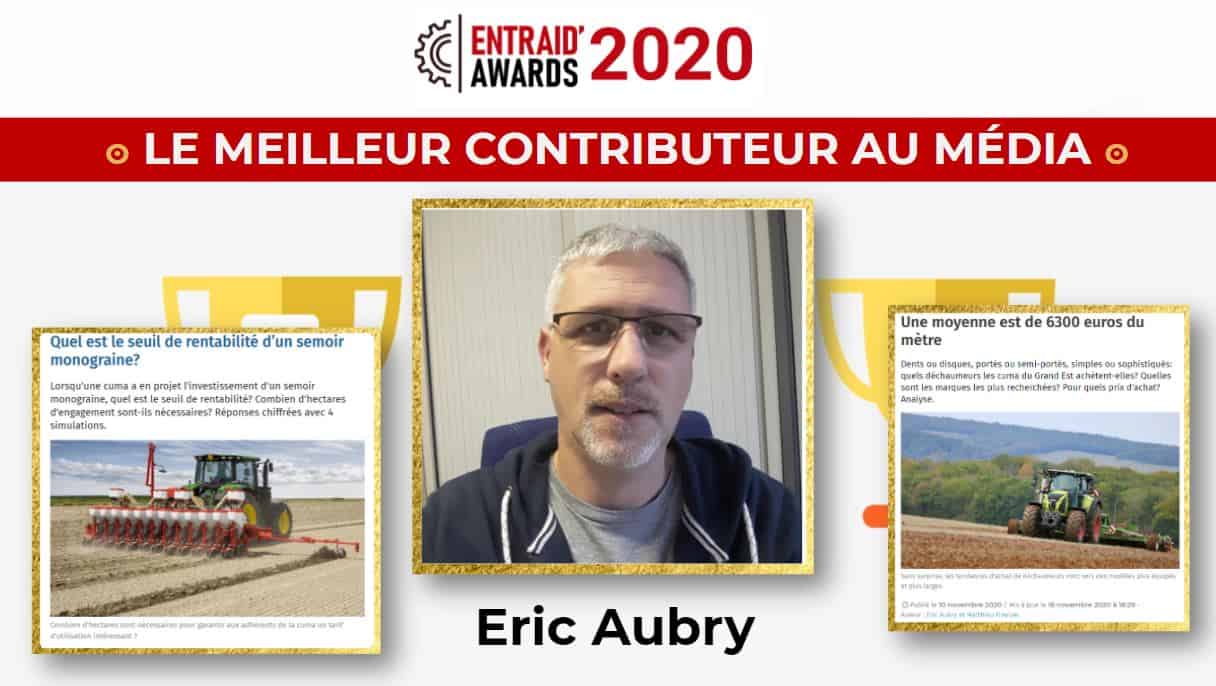 eric aubry Awards Entraid