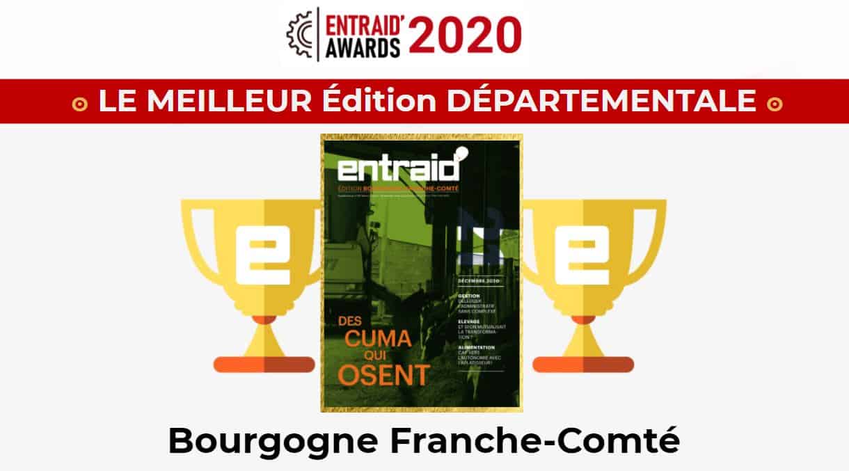 Entaid Bourgogne Franche Comté Entraid Awards