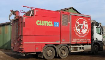 Une vraie usine d’aliment mobile en cuma