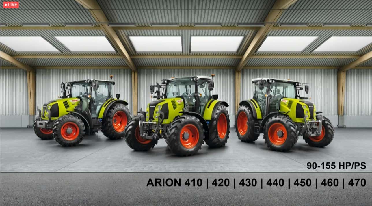 Claas Arion 470, le nouveau tracteur de la gamme Arion de Claas