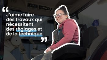 [Portrait] Championne de labour, elle conduit les machines de la cuma