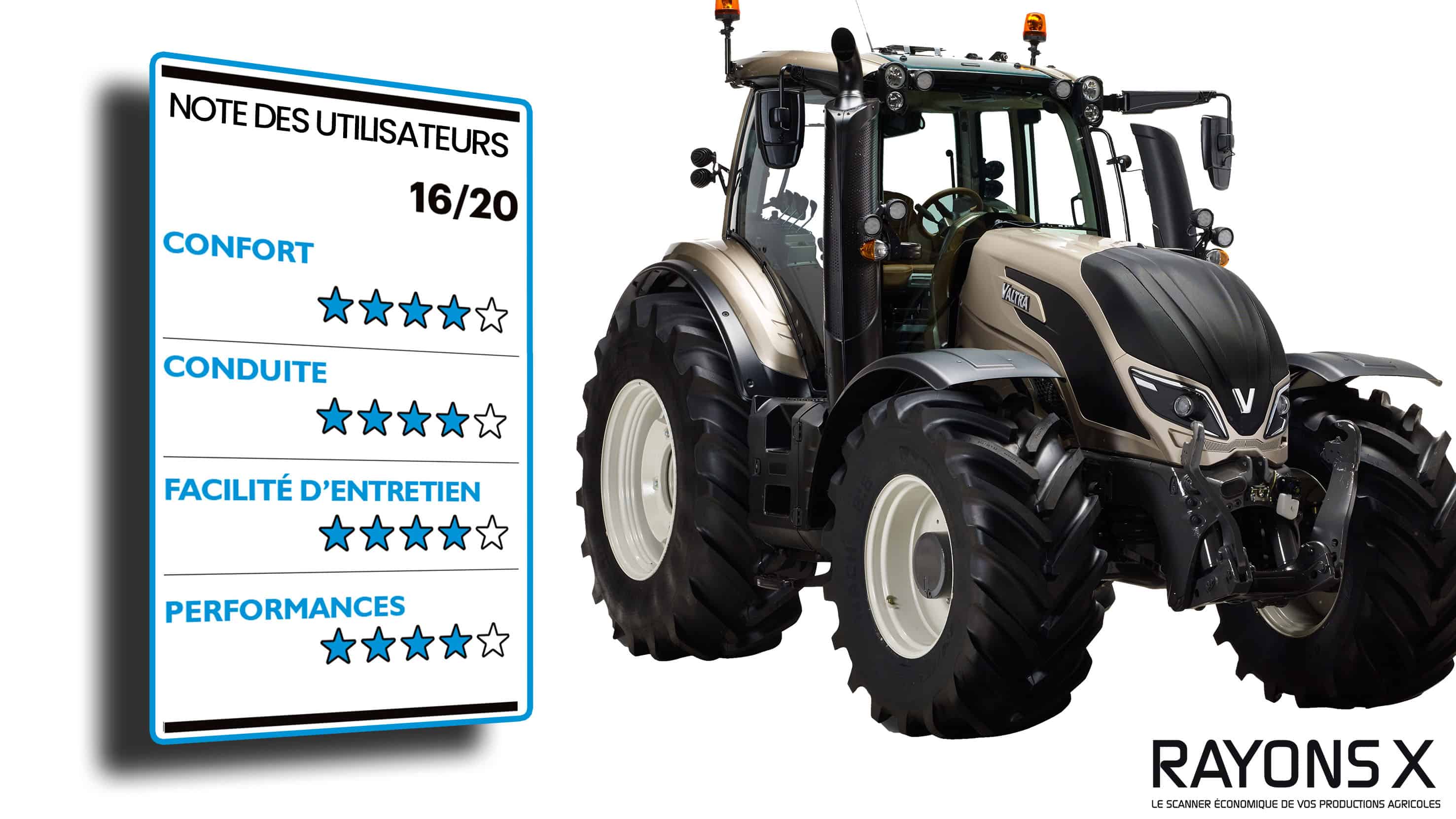 avis utilisateurs Valtra T144 Active note finale 