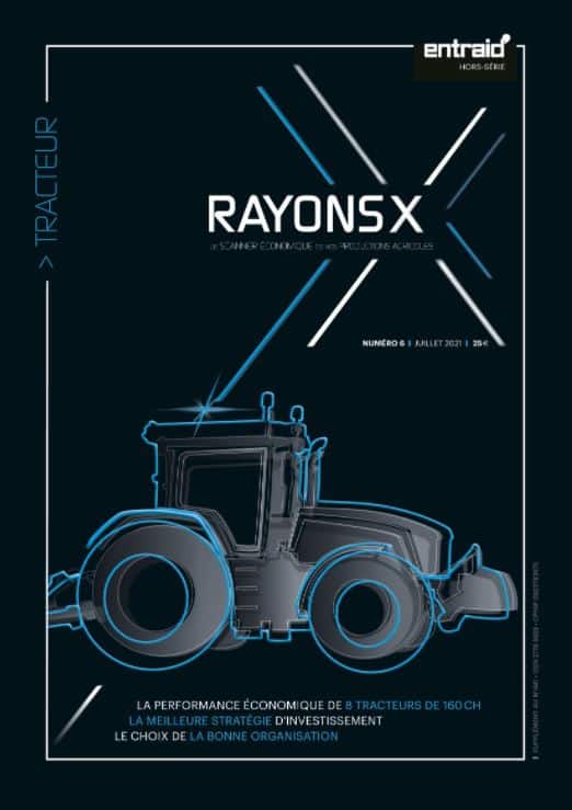 Prix achat prix de vente tracteur rayons X juillet 2021