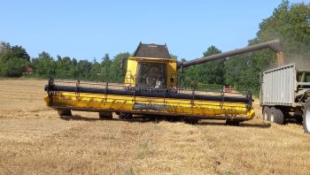 Deux moissonneuses neuves et 20m de coupe