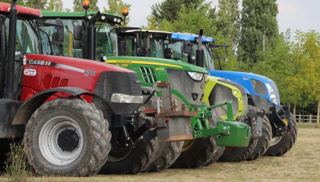 charges de mécanisation tracteurs