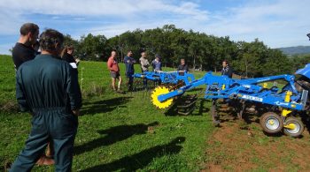 Détruire des prairies sans labour? On teste en Aveyron