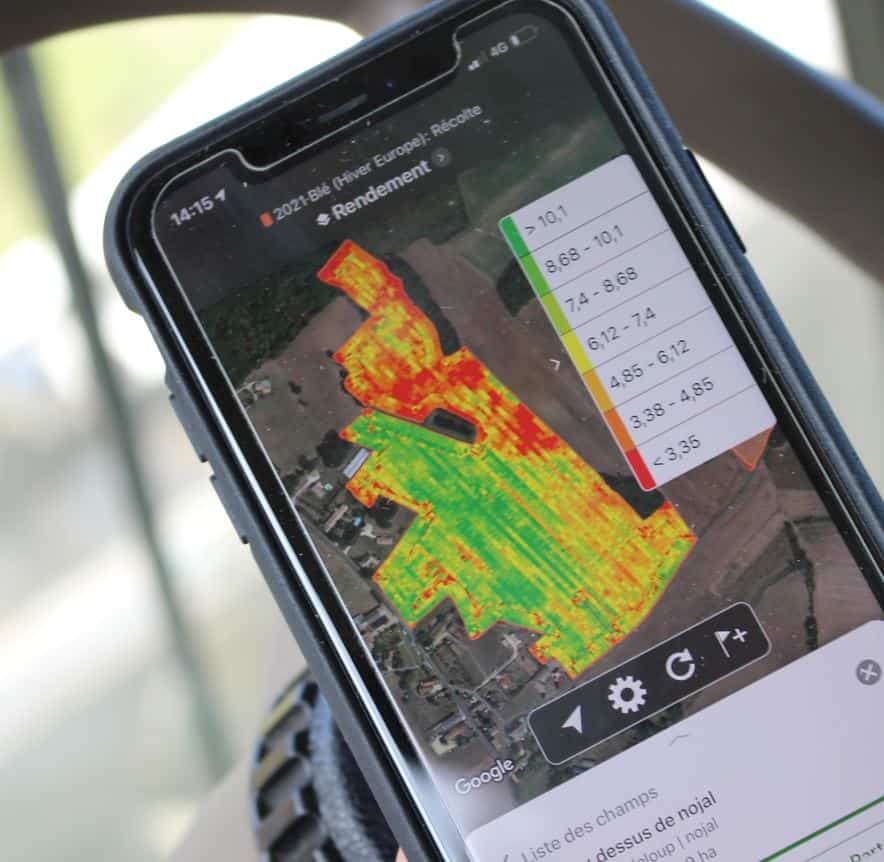 Télémétrie John Deere carte de modulation 