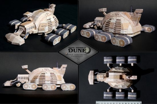 Dimensions Moissonneuse Moissonneuse du film Dune : découvrez toutes les vues d'artistes