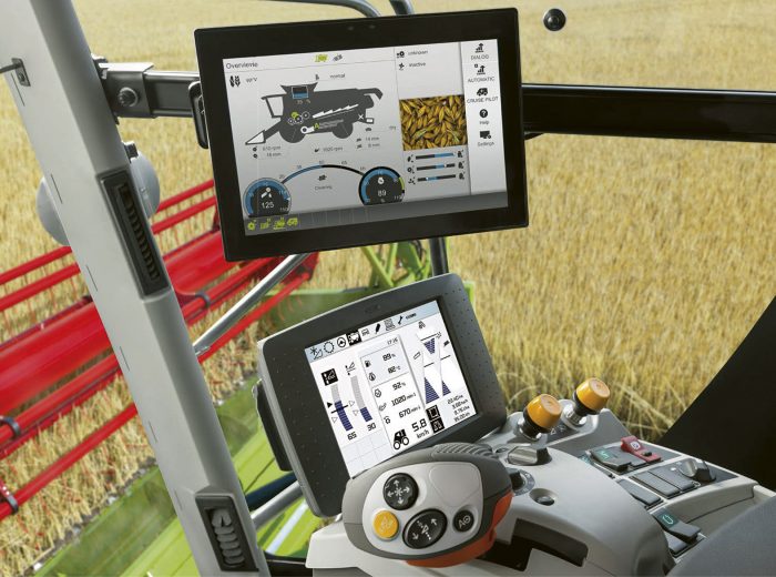 cemos dans la cabine de la moissonneuse batteuse claas lexion 660: les avis des utilisateurs