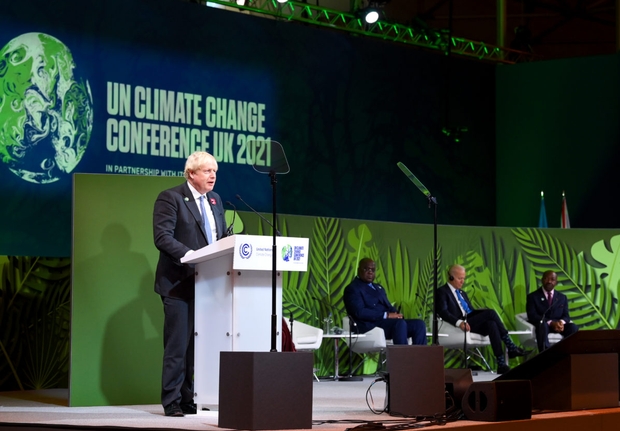 Boris Johnson à la COP26 méthane
