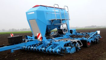 Semis rapide avec fertilisation chez Lemken