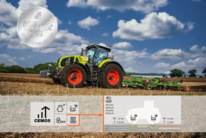 claas cemos tracteur