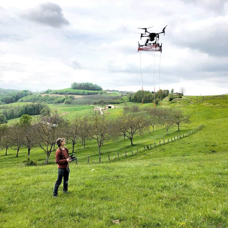 drone nouveaux usages pulvérisation.