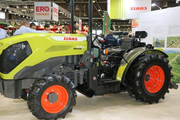 Tracteur Nexos Claas version verger