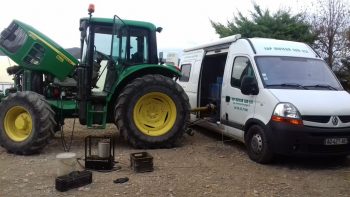 Drôme: optimiser le moteur du tracteur en passant au banc d’essai