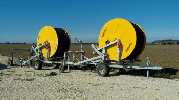 Du matériel d’irrigation pour arroser plus de 80ha de cultures