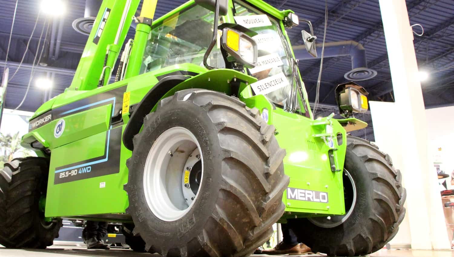 chargeur télescopique électrique Merlo eWorker