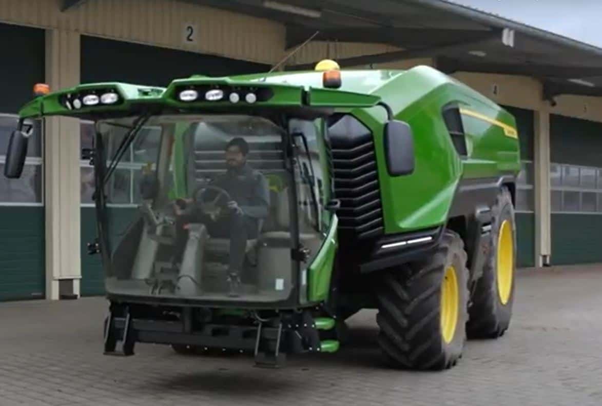 Sesam tracteur autonome électrique robot