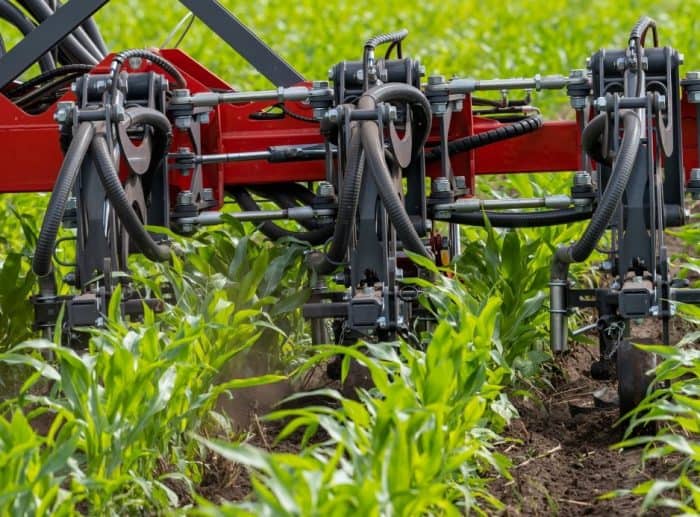 bineuse et enfouisseur à lisier Evers Agro