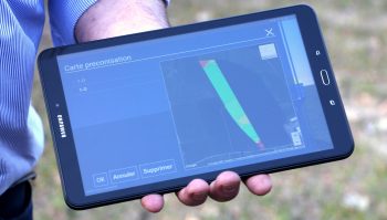 L’épandage de précision avec une simple tablette