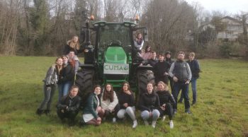 Isère : initiation à la conduite de tracteurs pour les élèves de la MFR de Coublevie