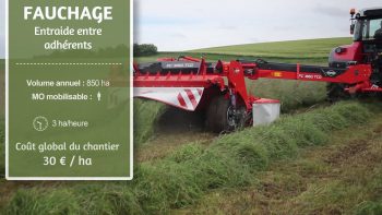 Faucher 450ha en 6 semaines pour 30€/ha