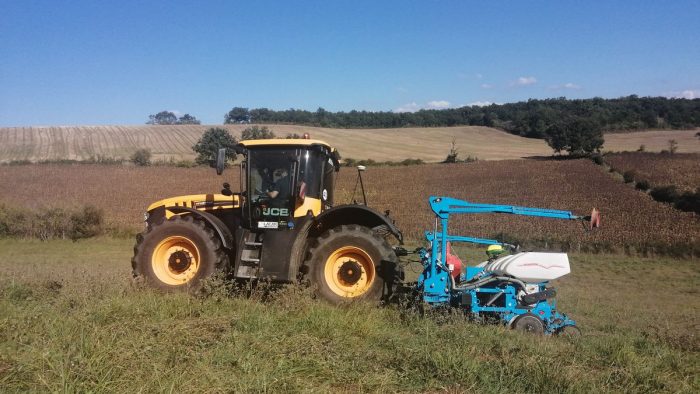 guidage RTK dans les dévers