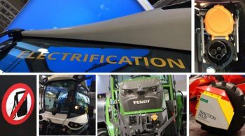 Tracteur agricole électrique