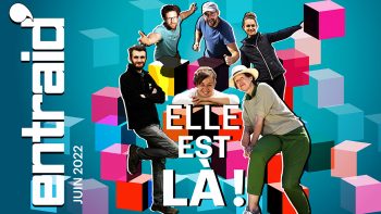 Elle est là !